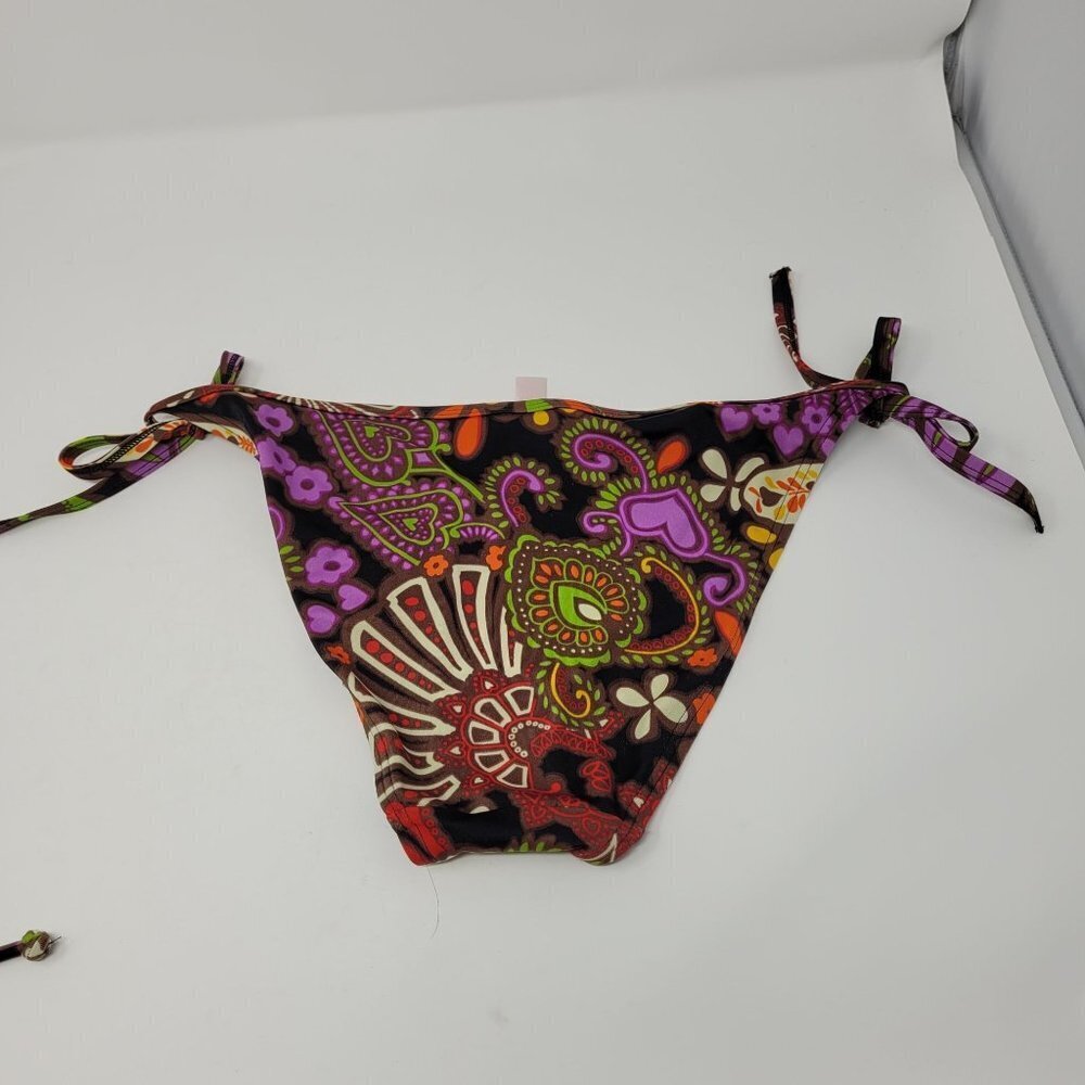 Victoria's Secret Multicolor Paisley Tankini Bathing suit Size 34C Medium - Picture 4 of 12